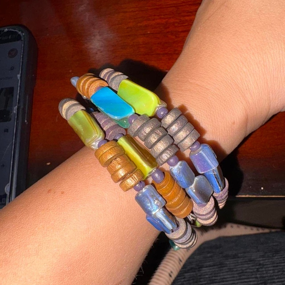 Bohemian style bracelet colorful